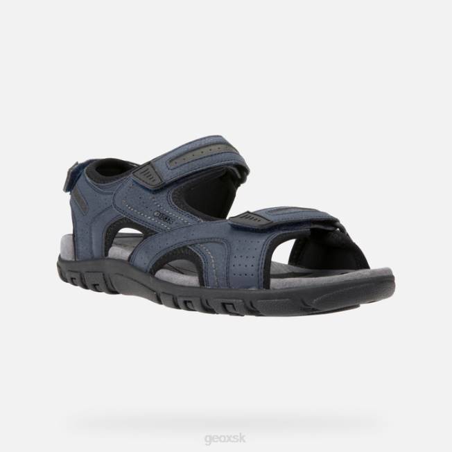 8ZHJ931 námornícka/tmavosivá Geox strada man