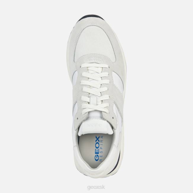 8ZHJ1660 sivobiela/svetlosivá Geox spherica vseries muž