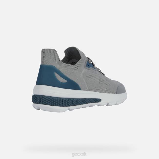 8ZHJ1773 svetlo šedá Geox spherica actif človek