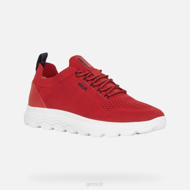 8ZHJ622 červená Geox sférický muž