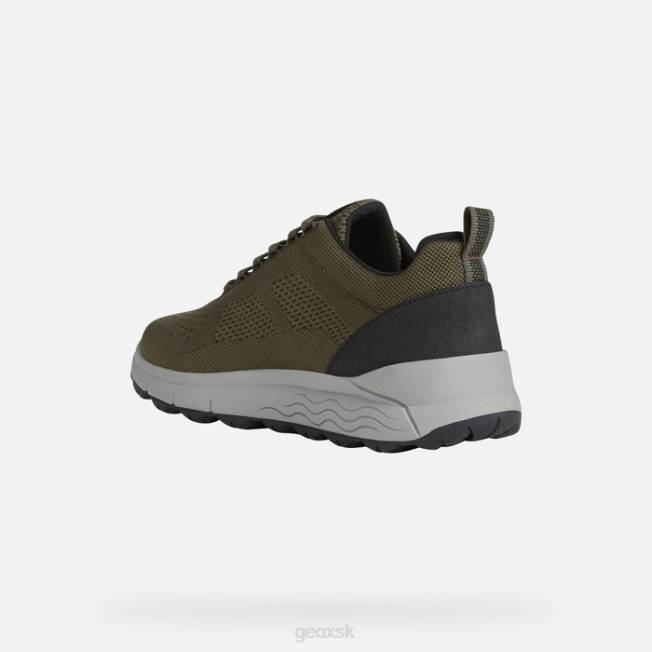 8ZHJ627 tmavá oliva Geox spherica 4x4 abx man
