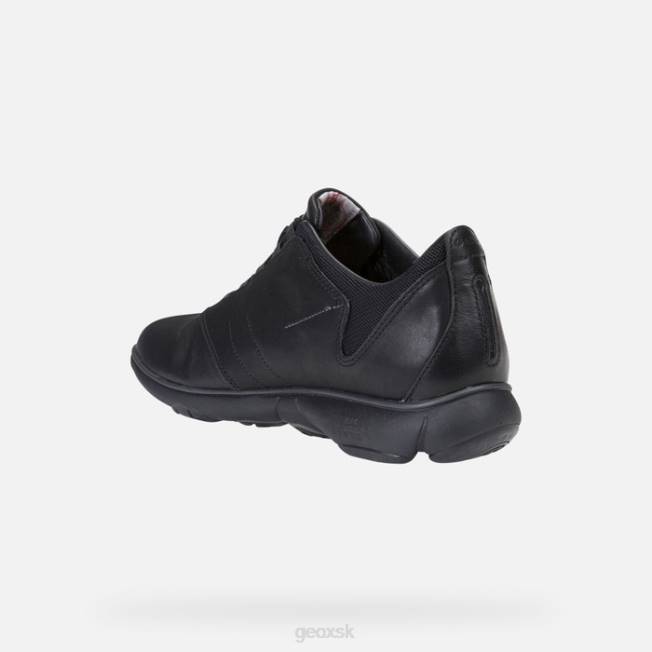 8ZHJ639 čierna Geox človek hmloviny