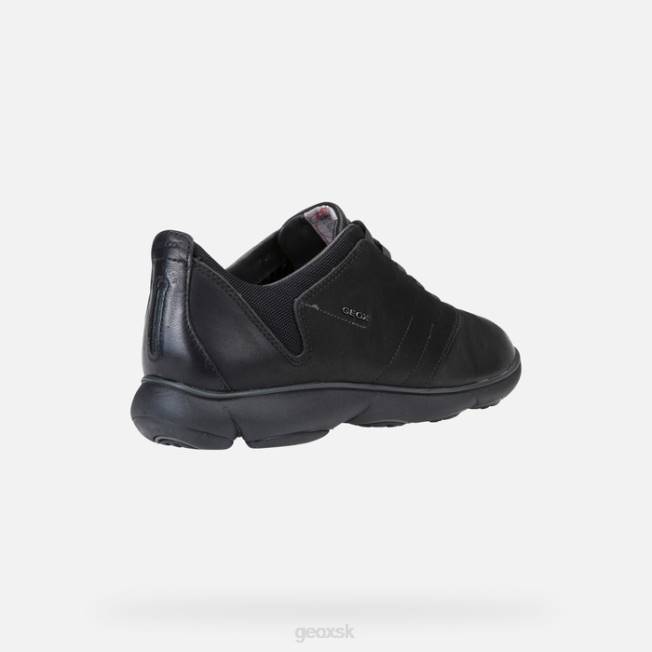 8ZHJ639 čierna Geox človek hmloviny