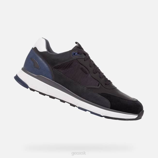 8ZHJ644 čierna Geox dolomia abx muž