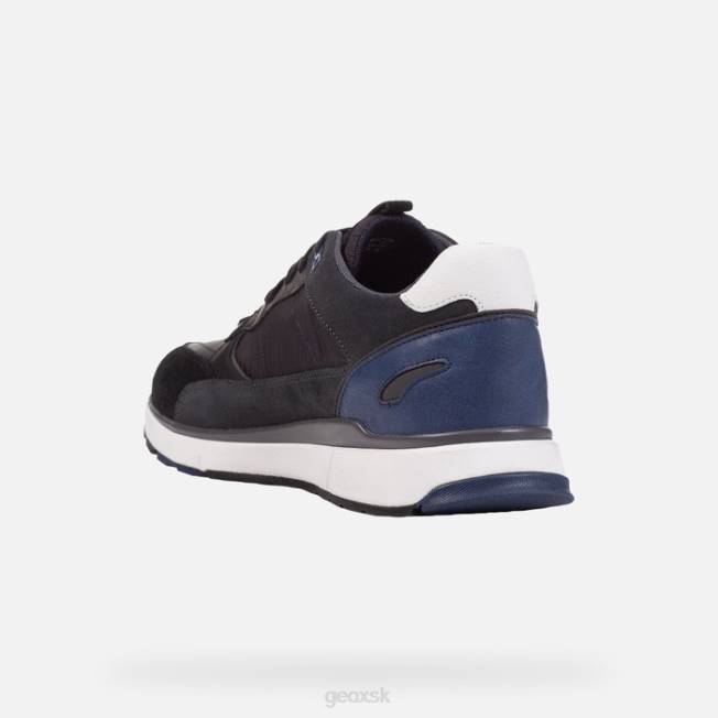 8ZHJ644 čierna Geox dolomia abx muž