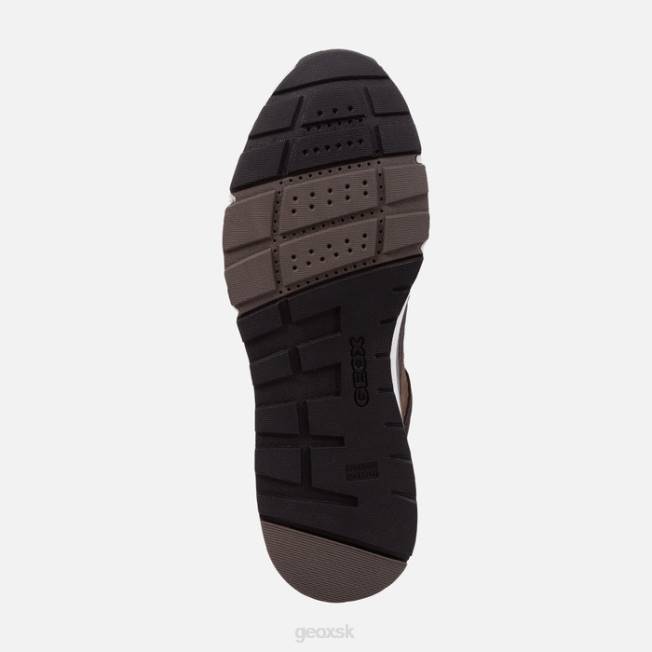 8ZHJ645 tmavá oliva Geox dolomia abx muž