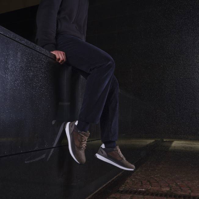 8ZHJ645 tmavá oliva Geox dolomia abx muž