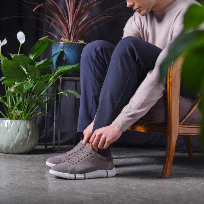 8ZHJ646 holubica sivá Geox adaptačný človek