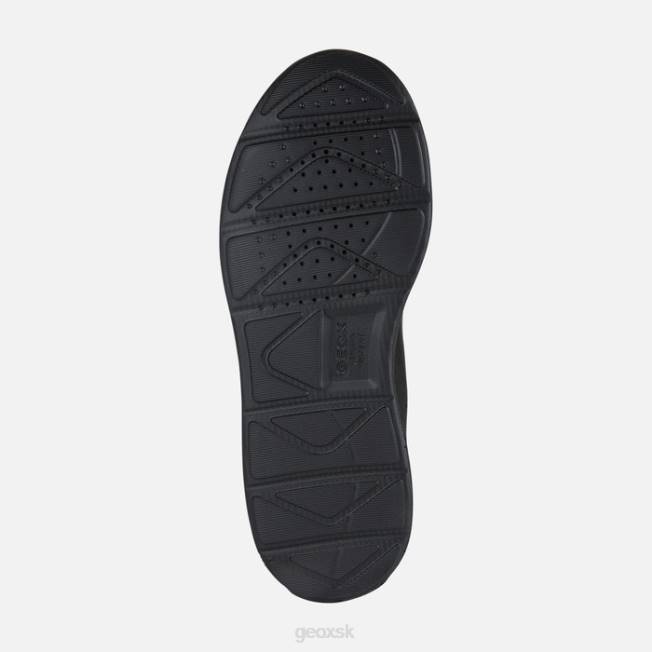 8ZHJ664 čierna Geox muž mimo prúdu