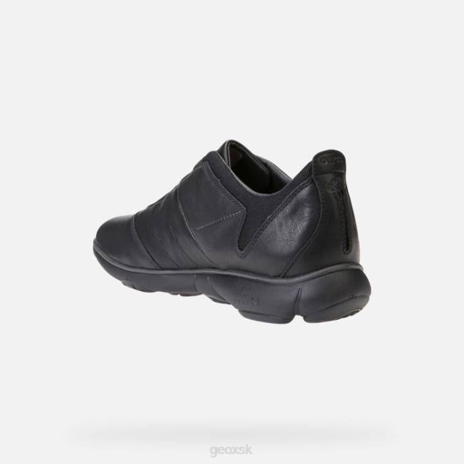 8ZHJ671 čierna Geox človek hmloviny