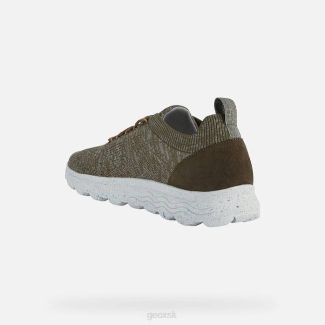 8ZHJ692 tmavá oliva Geox sférický muž