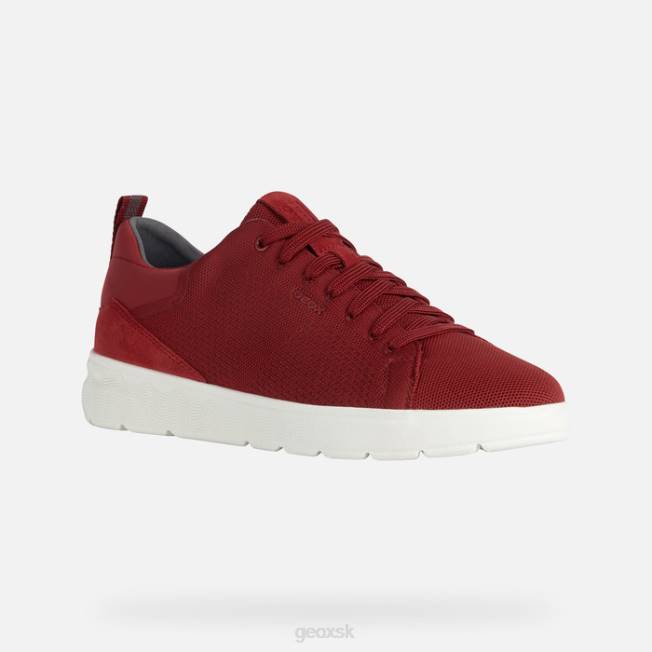 8ZHJ713 tmavo červená Geox spherica ec4 man