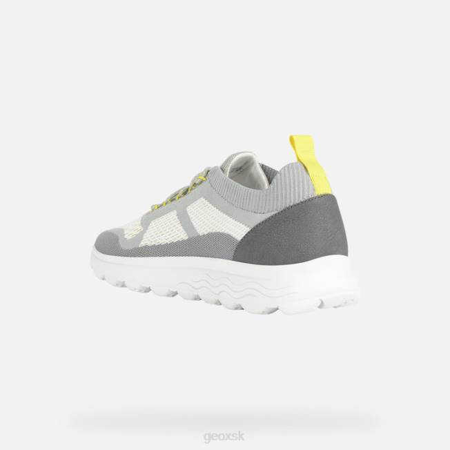 8ZHJ736 šedá/biela Geox sférický muž