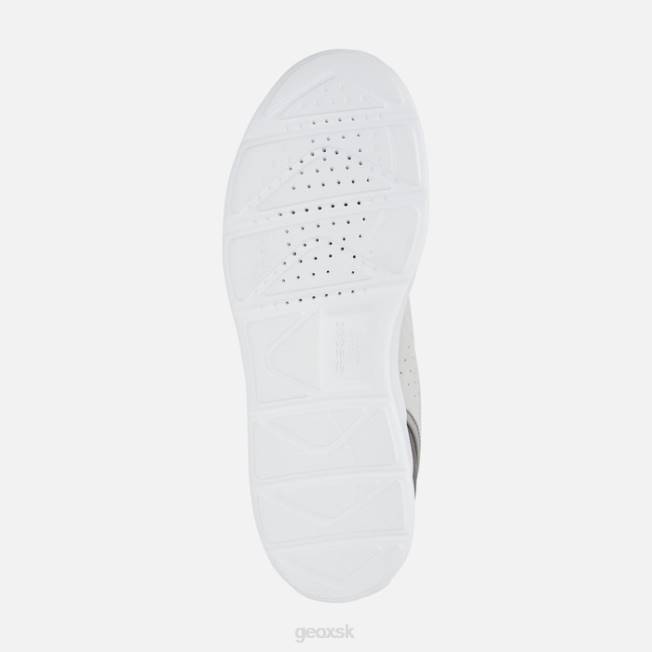 8ZHJ750 sivobiela/svetlosivá Geox muž mimo prúdu