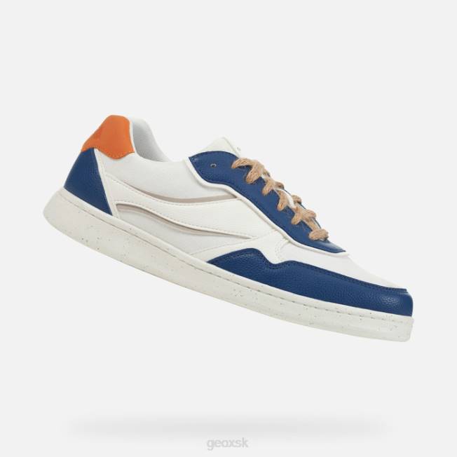 8ZHJ756 džínsy/biele Geox Warrens človek