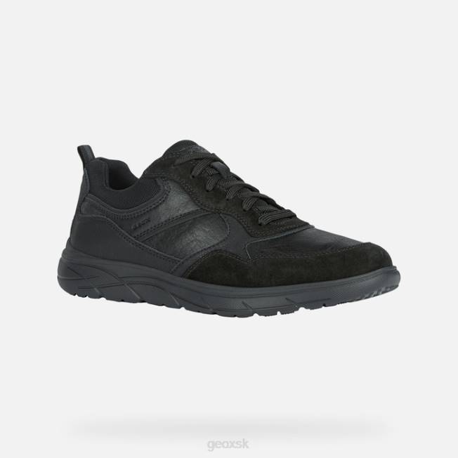 8ZHJ777 čierna Geox portello muž