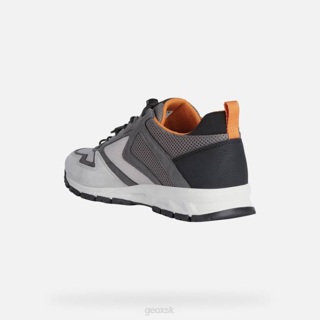 8ZHJ808 kameň/sivá Geox zdržať človeka