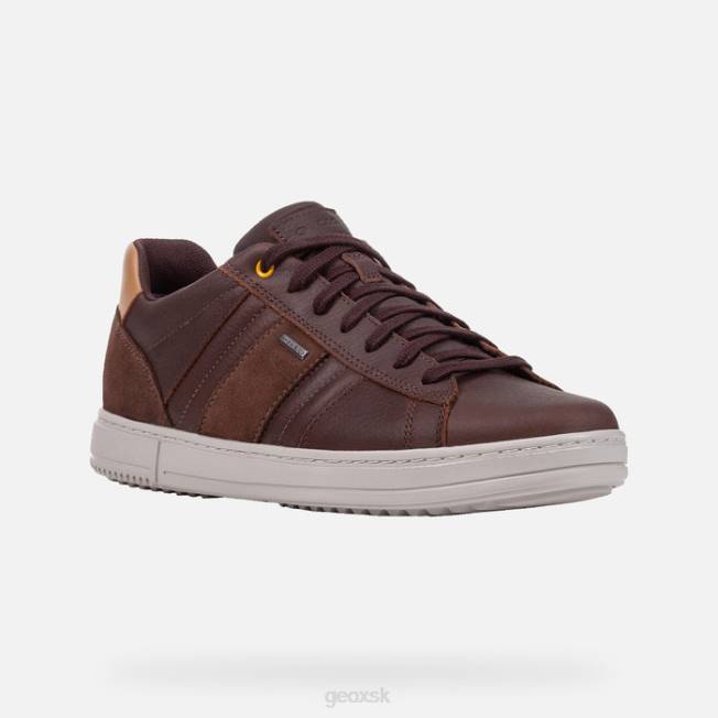 8ZHJ809 káva/orech Geox levico abx muž