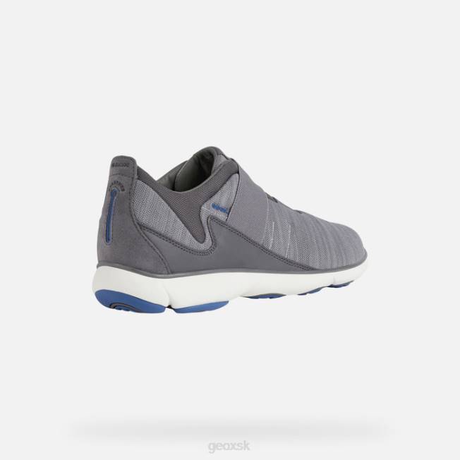 8ZHJ865 sivá Geox človek hmloviny