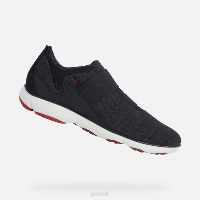 8ZHJ866 čierna Geox človek hmloviny