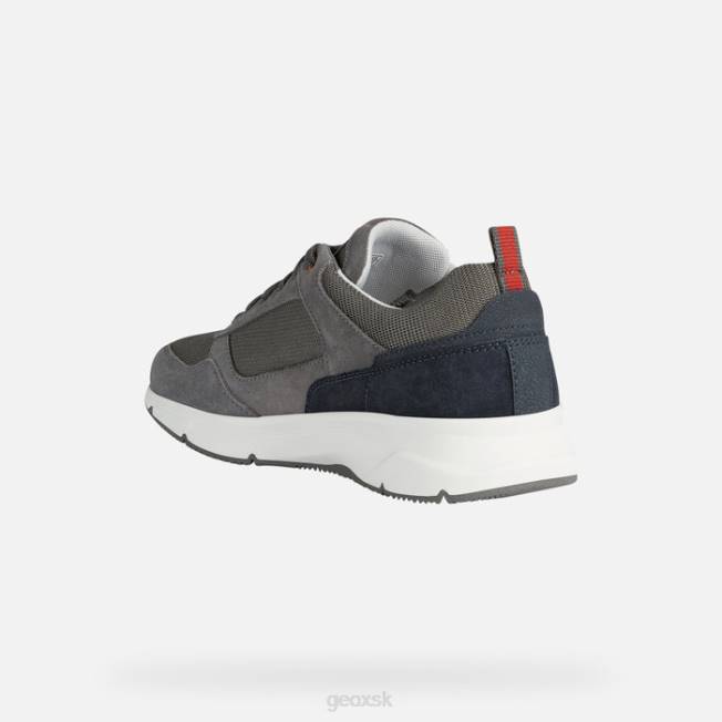 8ZHJ894 sivá Geox radente človek