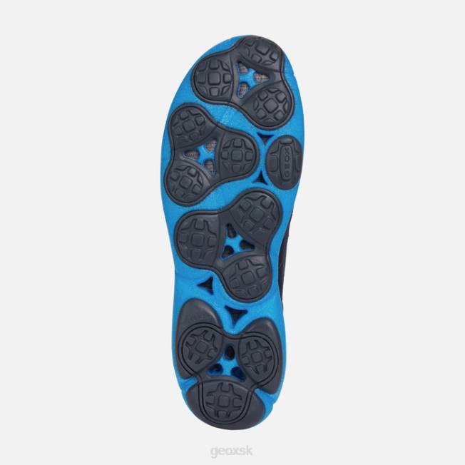 8ZHJ942 námornícka/azúrová Geox človek hmloviny