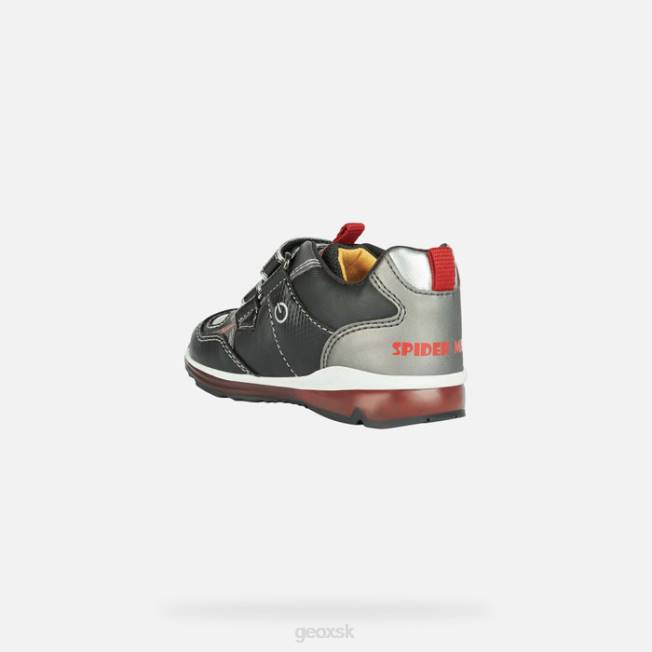 8ZHJ1424 čierny/olovnatý Geox todo baby