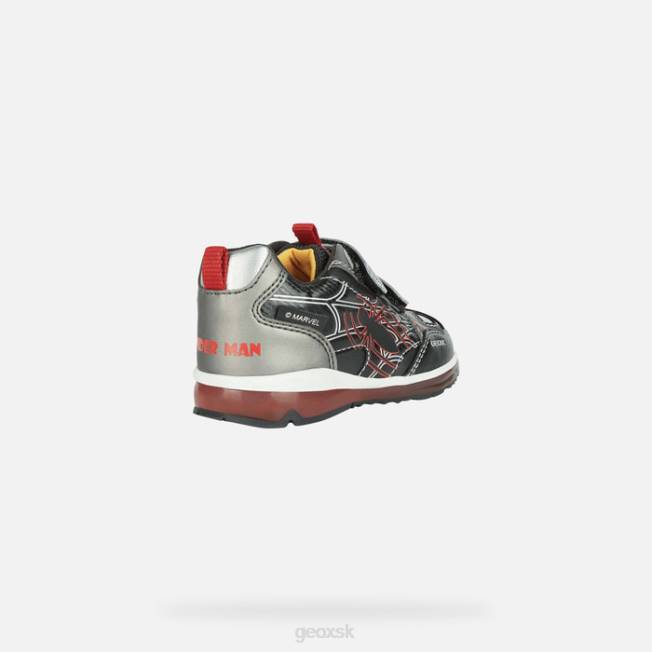 8ZHJ1424 čierny/olovnatý Geox todo baby