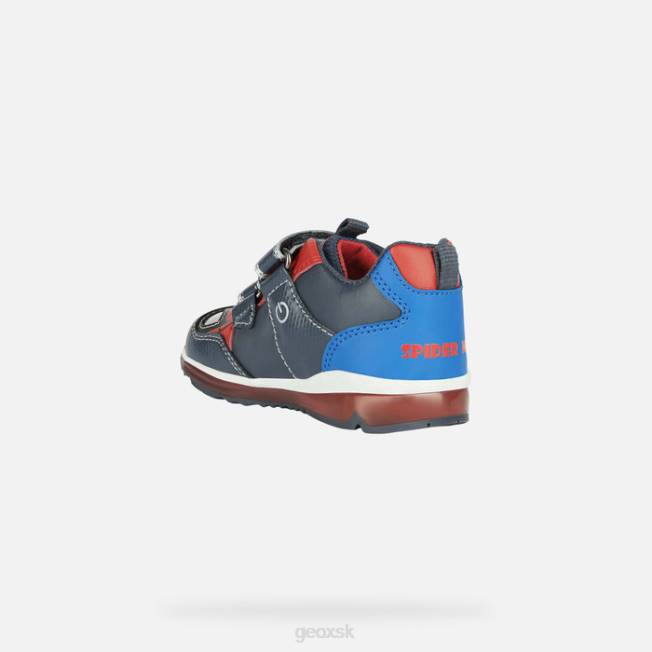 8ZHJ1425 námornícka/červená Geox todo baby