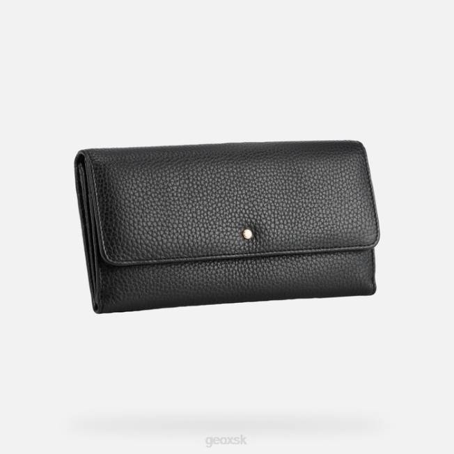 8ZHJ1683 čierna Geox peňaženka žena