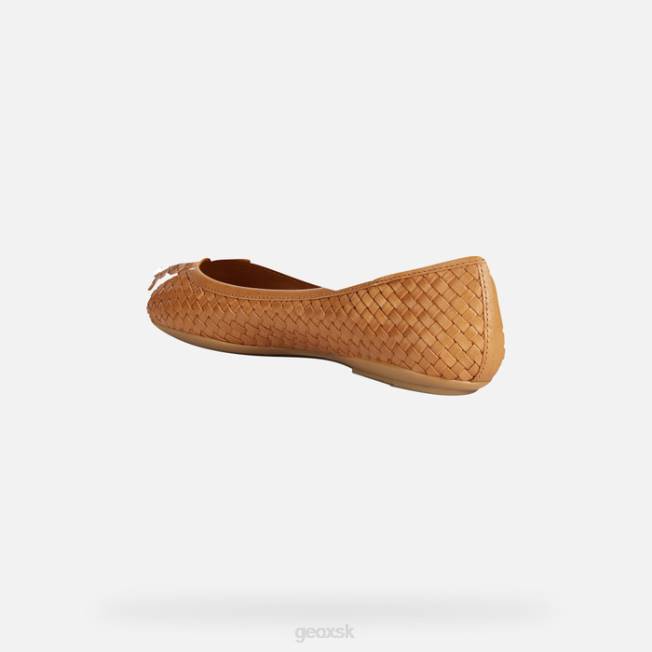 8ZHJ197 hnedá Geox palmaria žena