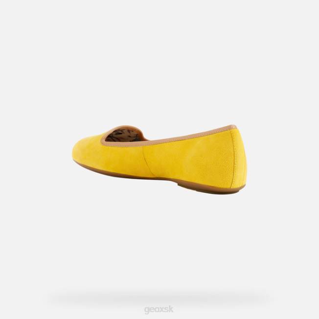 8ZHJ443 dk žltá/tmavá pokožka Geox palmaria žena