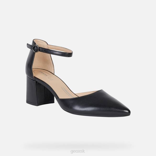 8ZHJ278 čierna Geox bigliana žena