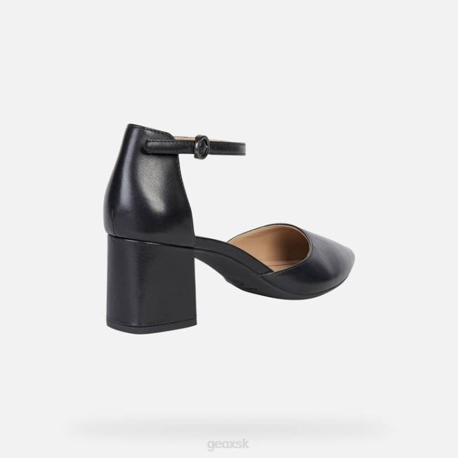 8ZHJ278 čierna Geox bigliana žena