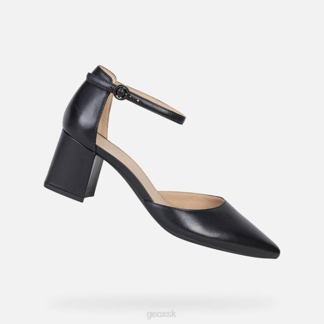 8ZHJ278 čierna Geox bigliana žena