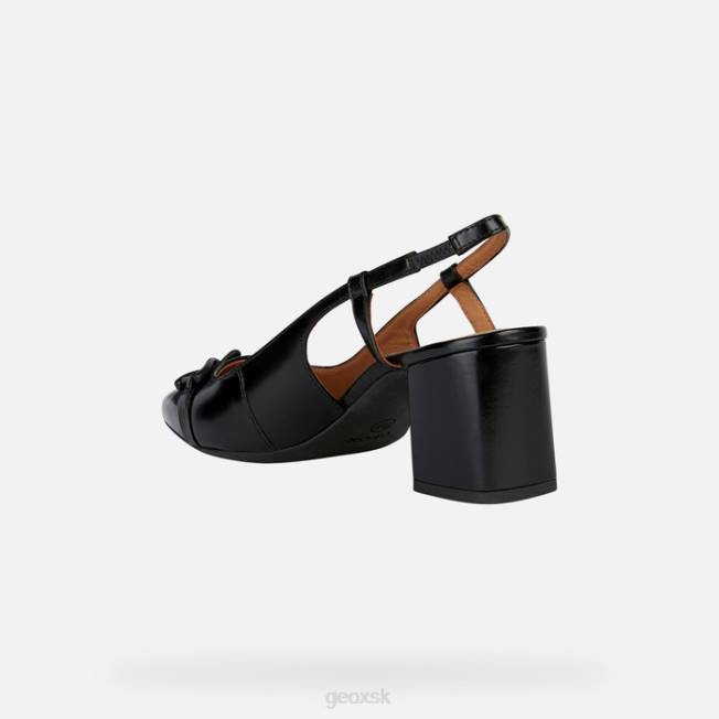 8ZHJ328 čierna Geox bigliana žena