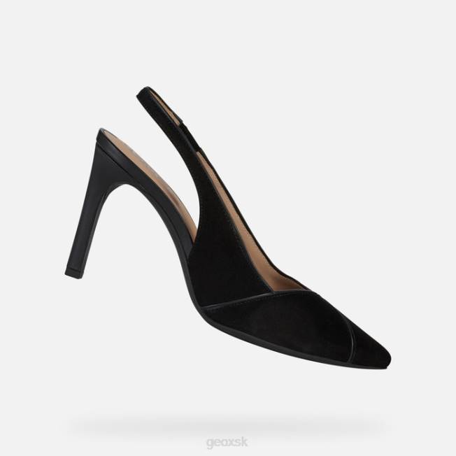 8ZHJ609 čierna Geox faviola žena