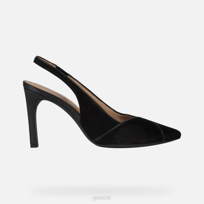 8ZHJ609 čierna Geox faviola žena