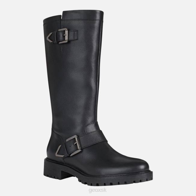 8ZHJ1714 čierna Geox hoara žena