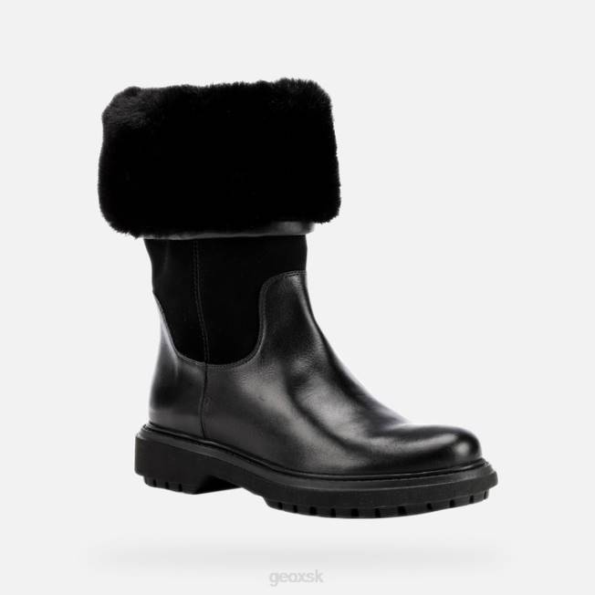 8ZHJ17 čierna Geox asheely abx žena