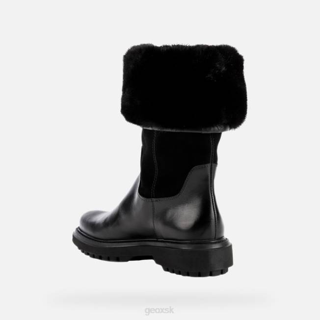 8ZHJ17 čierna Geox asheely abx žena