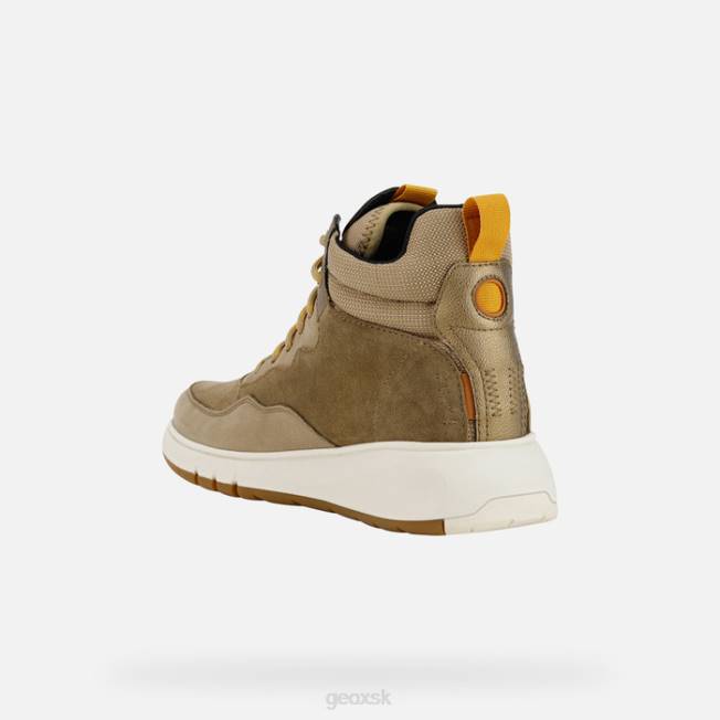 8ZHJ187 svetlo olivovo zelená Geox aerantis 4x4 abx žena