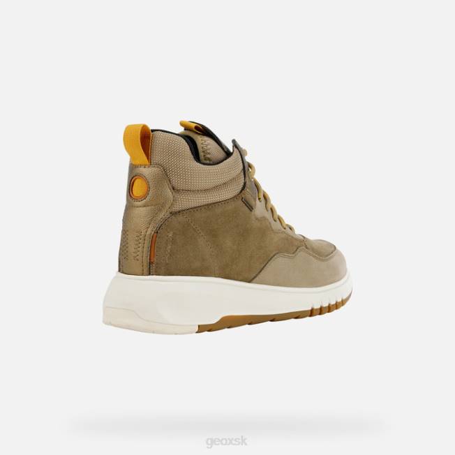 8ZHJ187 svetlo olivovo zelená Geox aerantis 4x4 abx žena