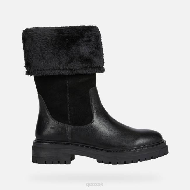 8ZHJ222 čierna Geox iridea žena