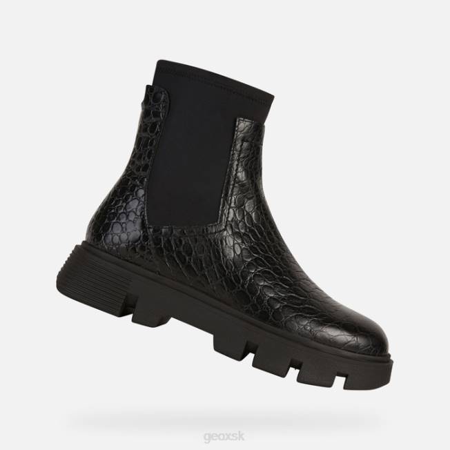 8ZHJ1717 čierna Geox divoká žena