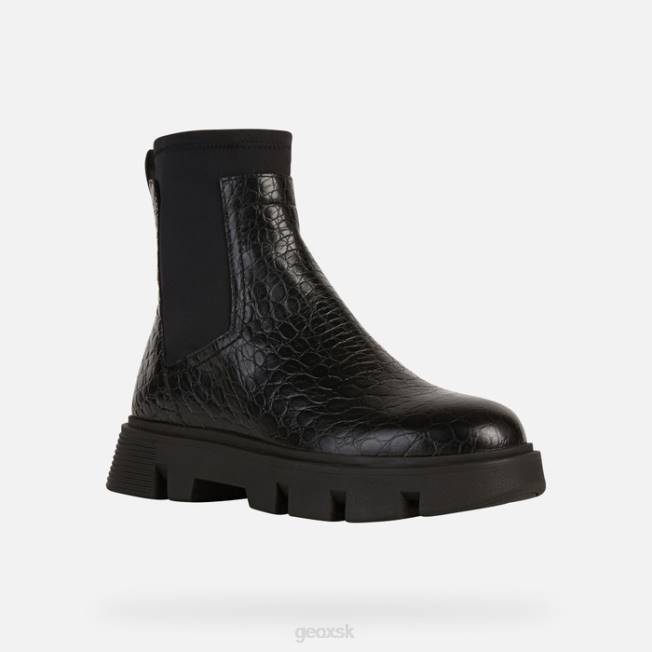 8ZHJ1717 čierna Geox divoká žena