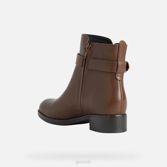 8ZHJ189 hnedá Geox felicity abx žena