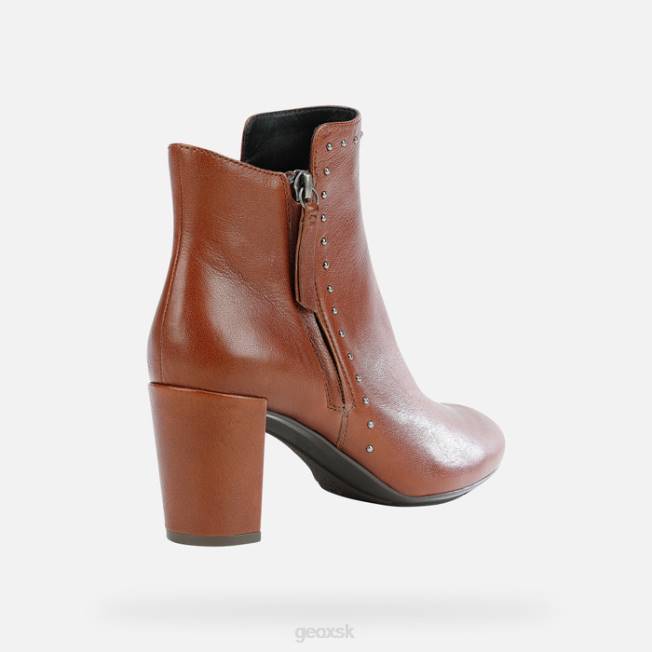 8ZHJ215 hnedá Geox loisia žena