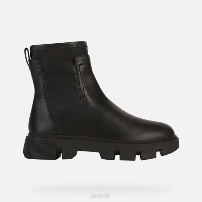 8ZHJ256 čierna Geox divoká žena