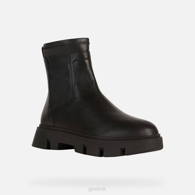 8ZHJ256 čierna Geox divoká žena